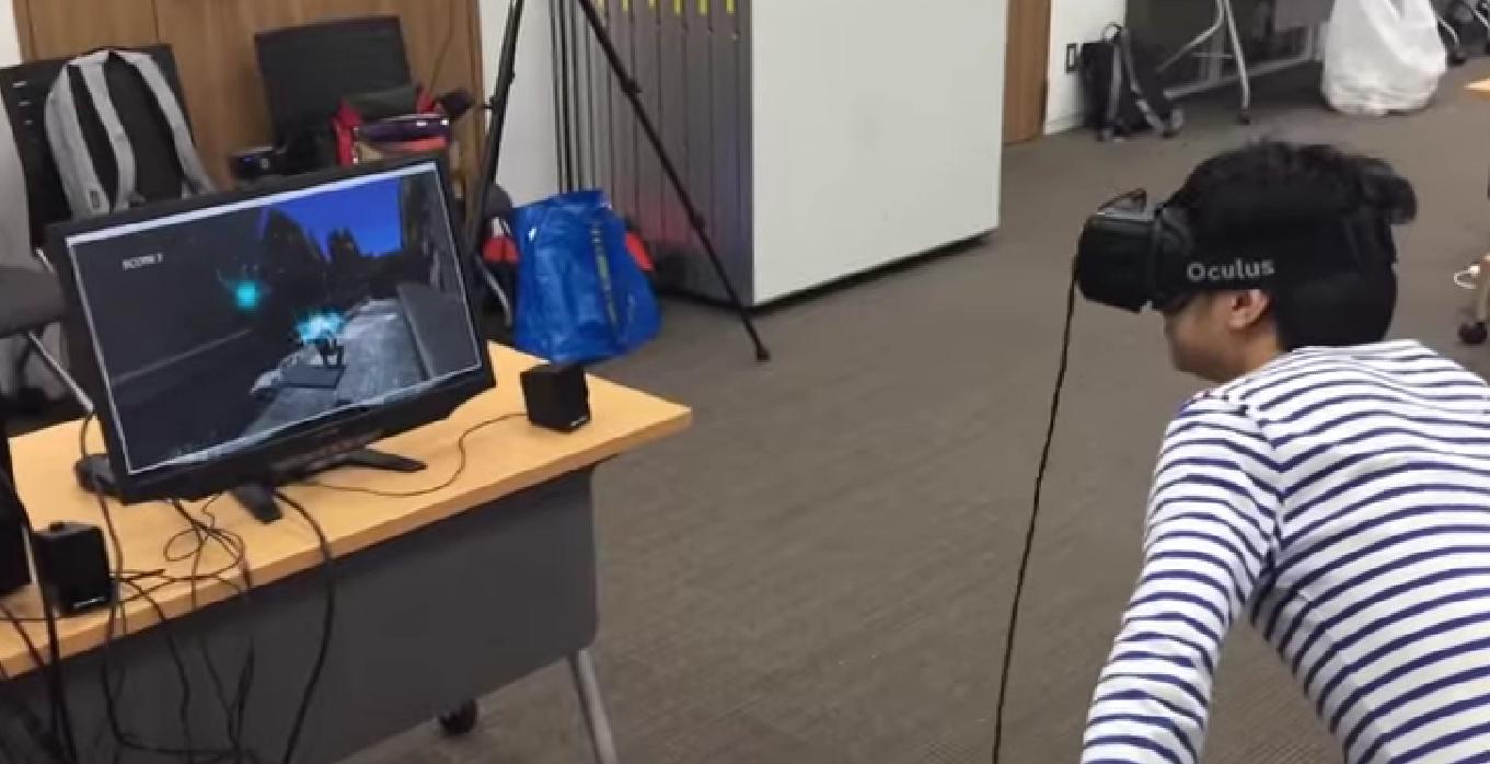 혼자서 만든 VR 뗏목게임, 절벽 끝에서 '으아악' 기사 이미지