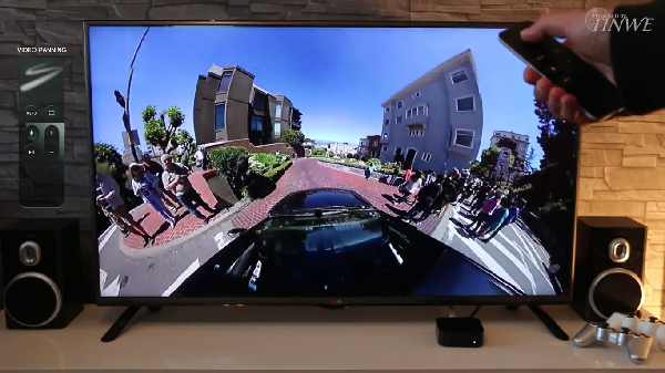 핀위,  애플 TV서 VR영상 재생 가능한 기술 발표 기사 이미지