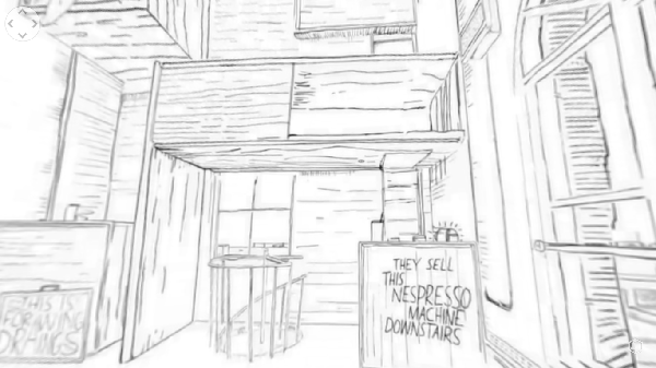 공간을 디자인한다 … 360도 드로잉 아트 기사 이미지